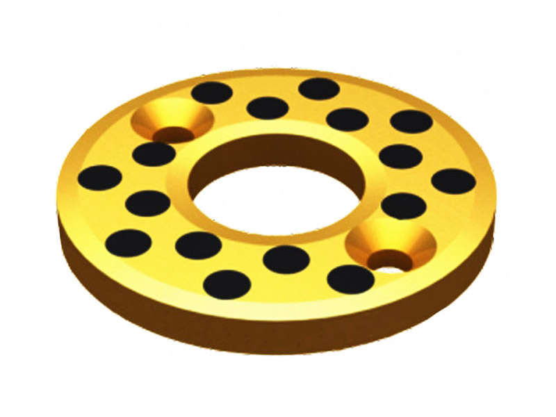 Cast Thrust Washer-Bronze Graphite Bushings