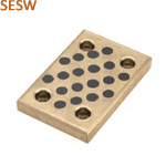 SESW SESWT Oilless Slide Plate, Bronze Wear Plate